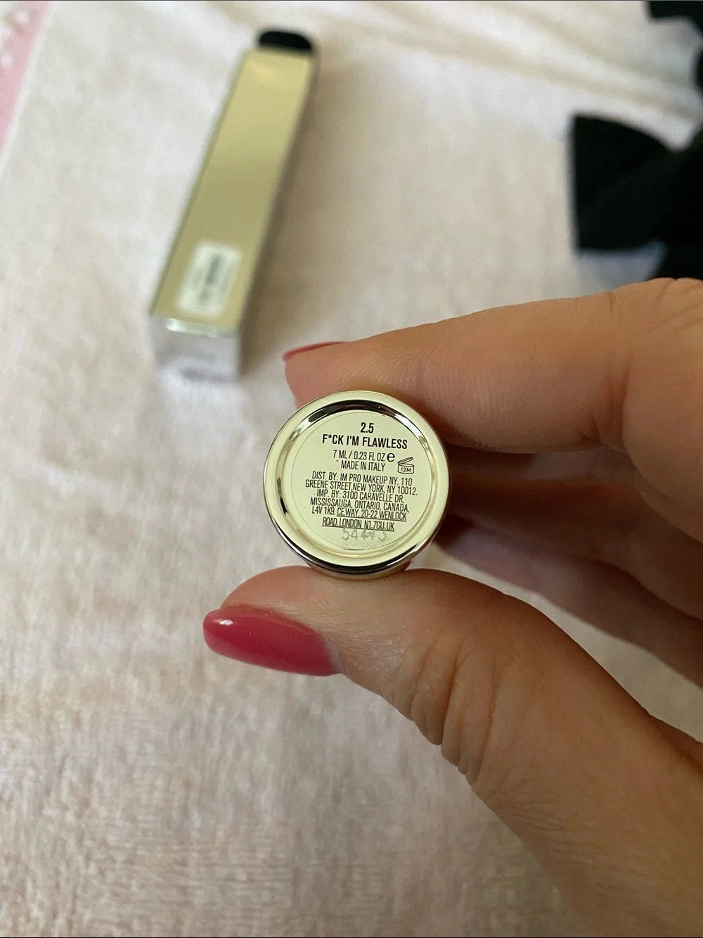 Il Makiage F*ck I'm Flawless Perfecting Concealer #2.5 – Multi Use, New in Box